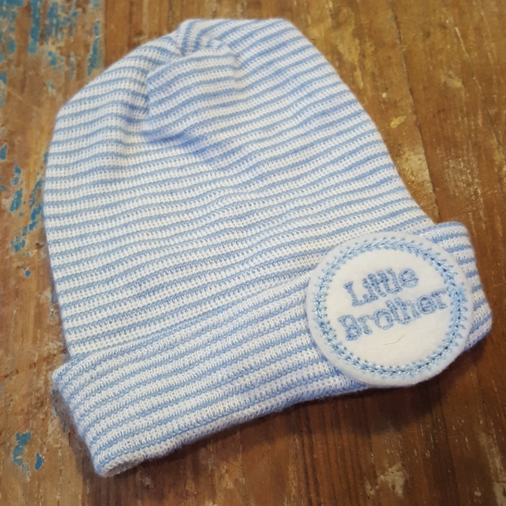 Little Brother newborn hat